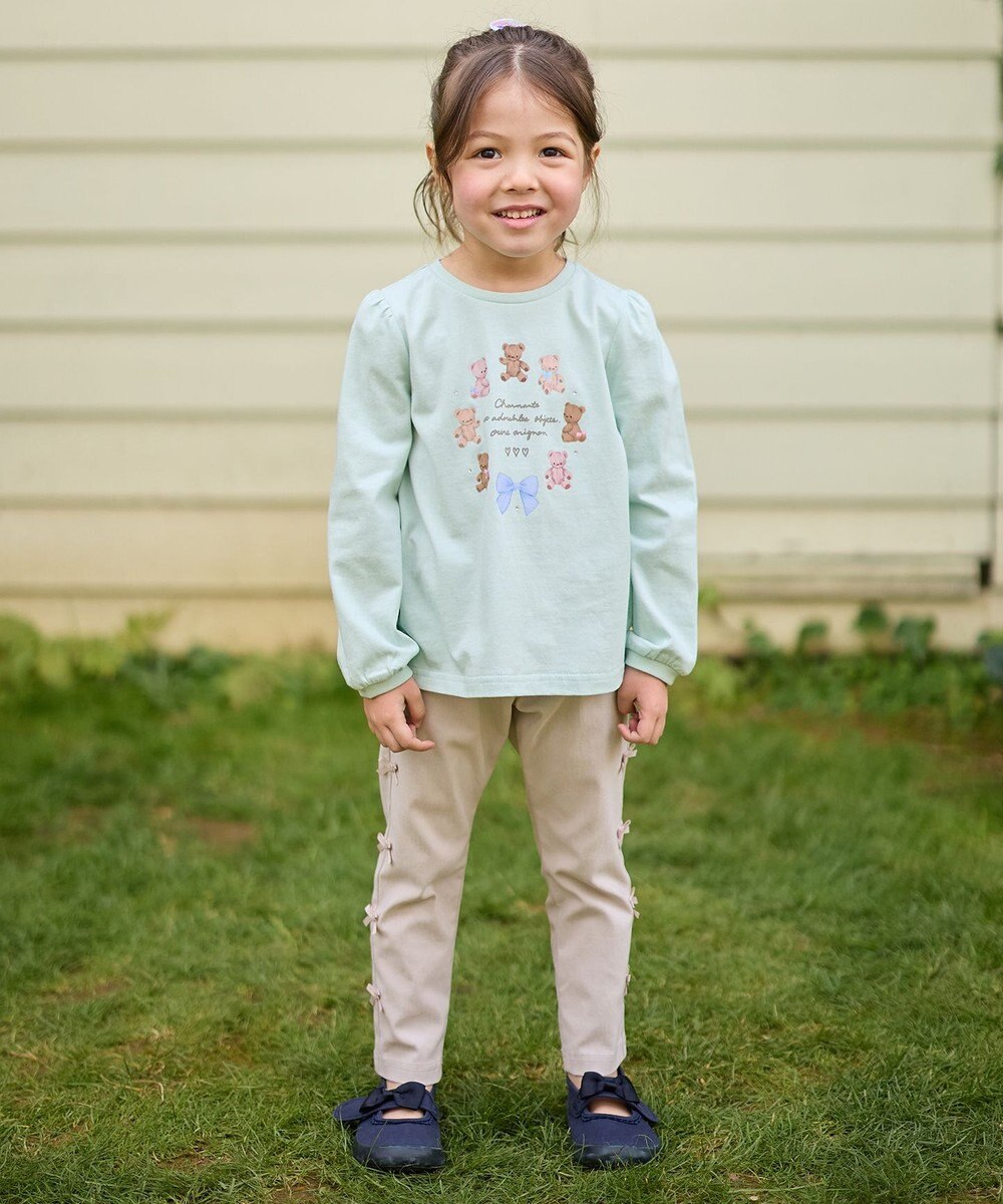 ANY KIDS ガーリーアート 長袖Tシャツ 