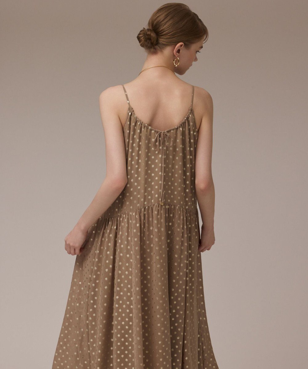 GRACE CONTINENTAL フォイルドットキャミワンピース 