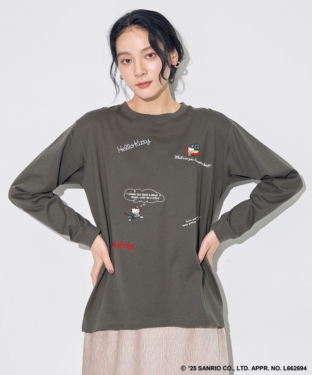 ANY 【ハローキティ×ANY】ロゴTシャツ 