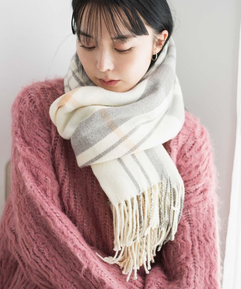 WEGO 【ユニセックス着用ITEM】大判ストール 