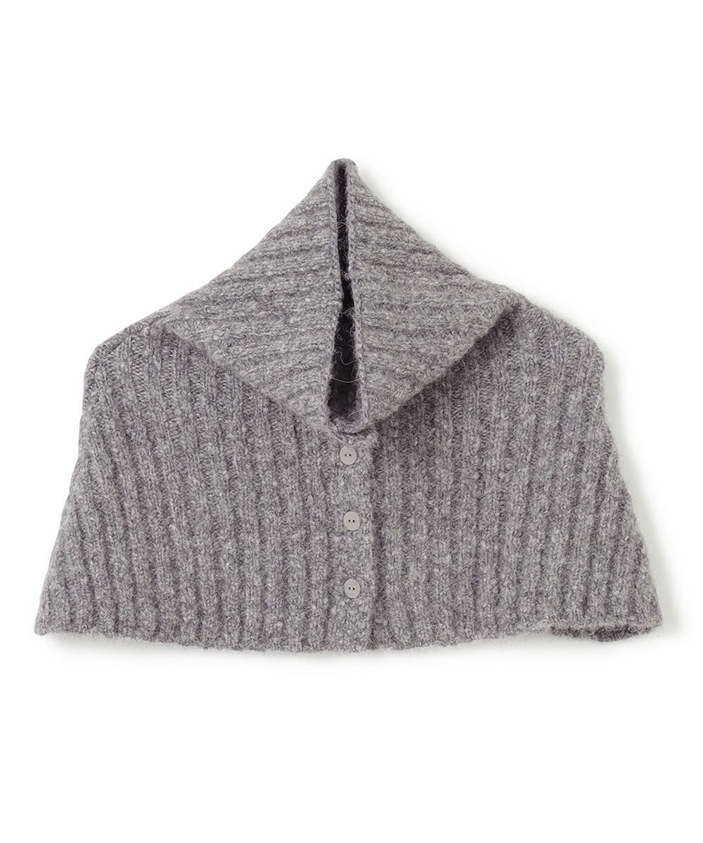 BEIGE， GLAIEULS / アルパカ混インターシャスヌード 