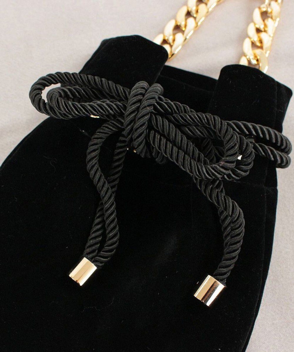 ROOTOTE 0671【直営店限定】ベビールー.ベロア チェーン-A 