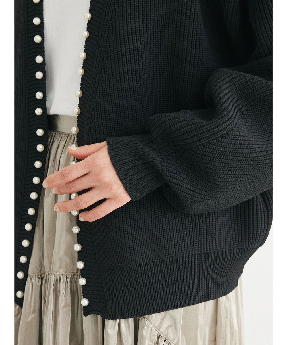 Green Parks ・ＥＬＥＮＣＡＲＥ　ＤＵＥパールトッパーカーディガン 