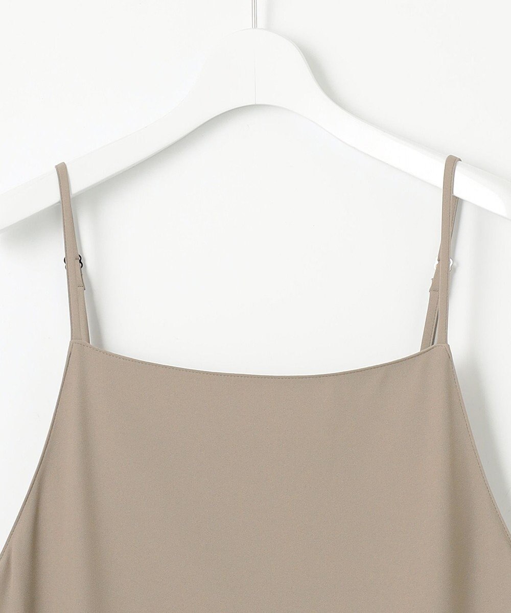 J.PRESS LADIES S 【洗える・UVカット・接触冷感】ストレッチバックサテン キャミワンピース 