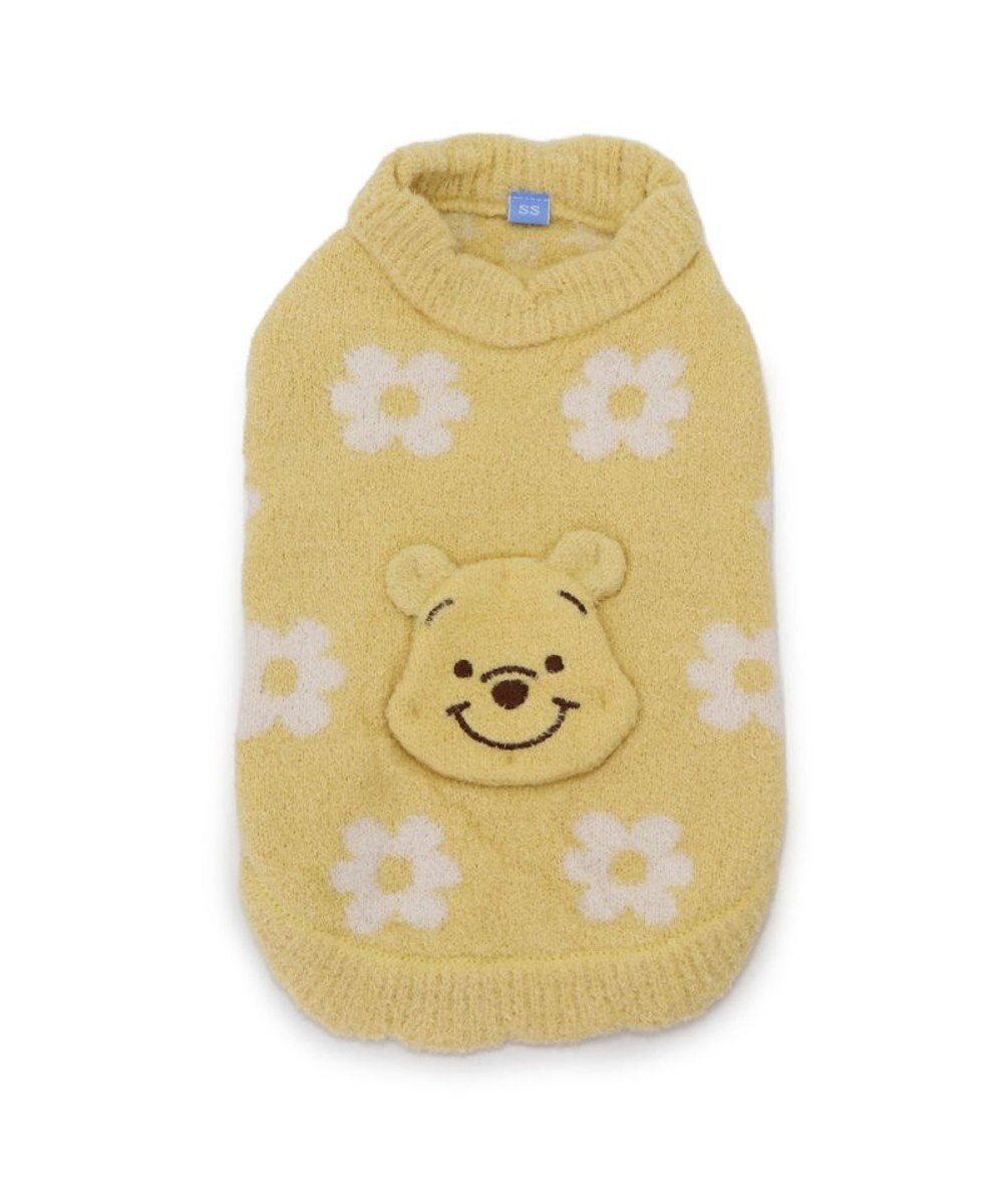 PET PARADISE ディズニー くまのプーさん 遠赤外線 お花ニット  小型犬 