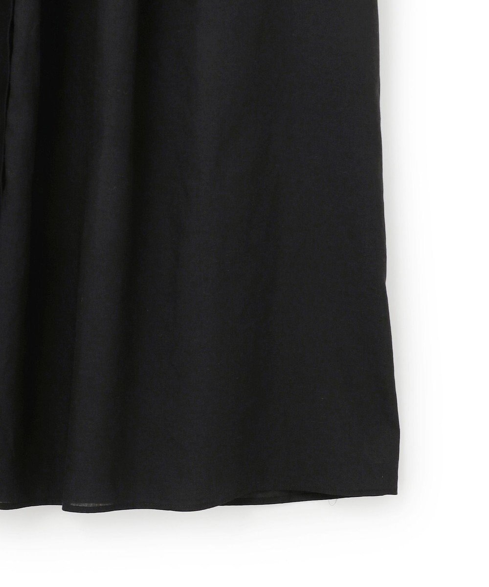 ICB L リネンスラブローン シャツワンピース 