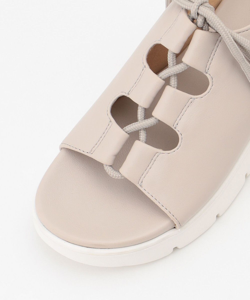 ANY SIS 【23.5~24.0cm】レースアッププラットフォーム サンダル 