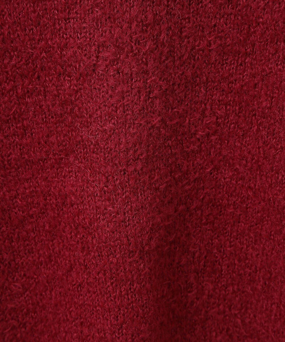 earth music&ecology リボンクルーネックカーディガン 