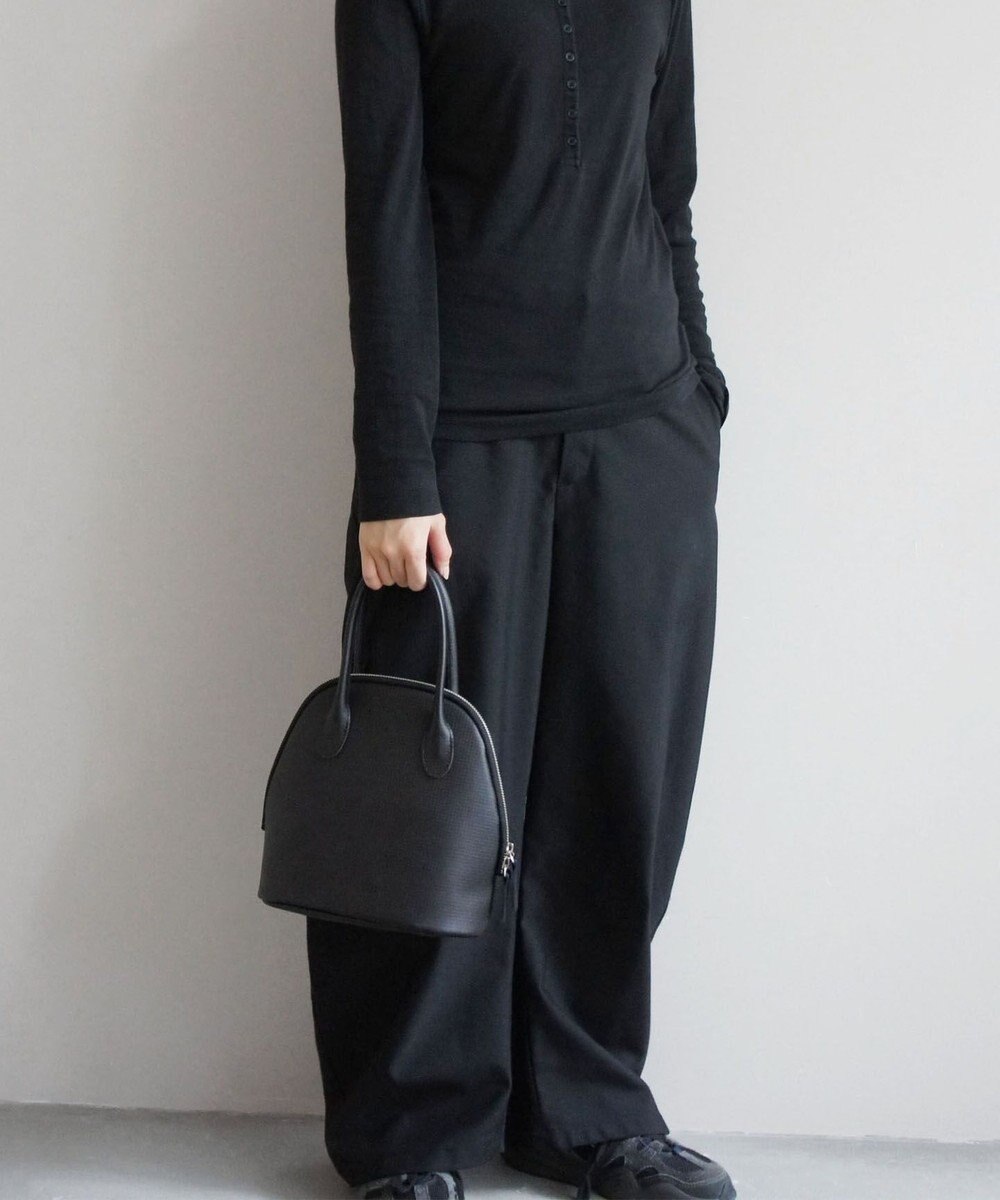 TIDEWAY MOSS グリッド ボストンバッグ S 