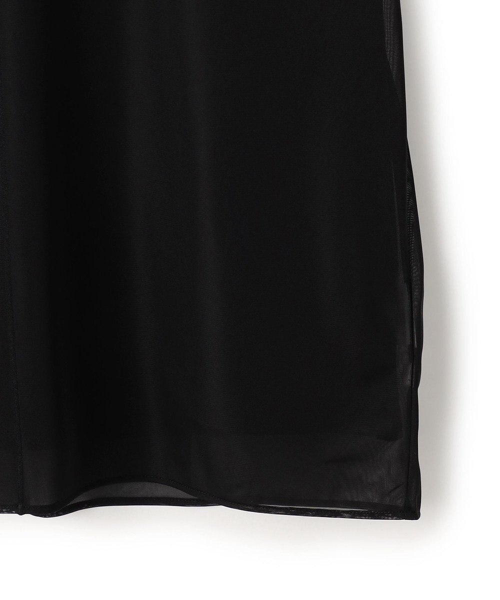 ICB L イージージョーゼット シアーレイヤードカットソー 