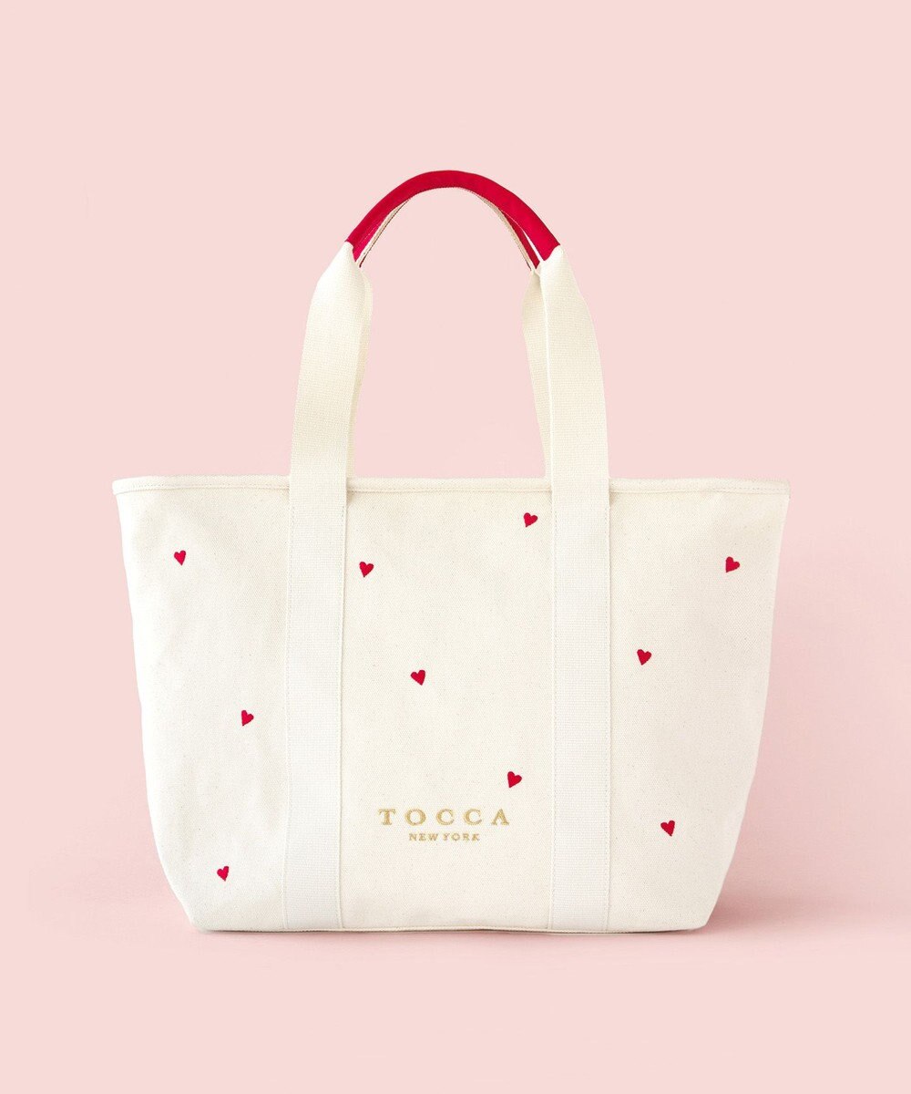 TOCCA 【WEB＆一部店舗限定】LUCKY SHOWER TRAVELING TOTE トラベルキャンバストート 