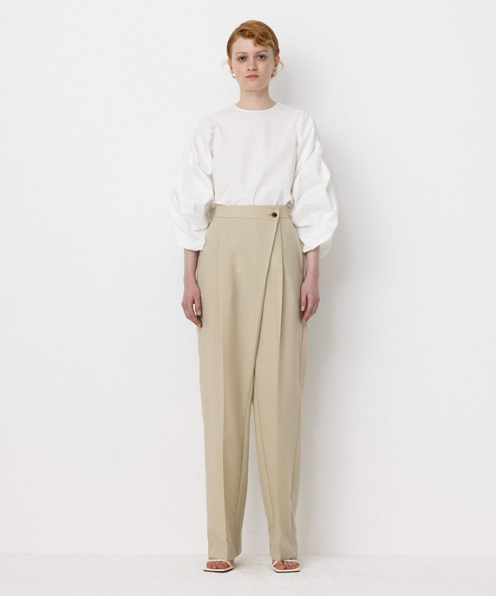 NAVE 【Nave・セットアップ可】ウールポリエステルツイルパンツ 