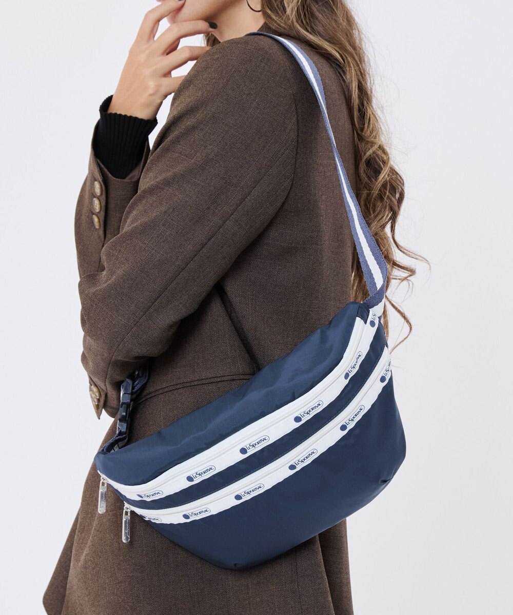LeSportsac HERITAGE BELT BAG/スペクテイターディープブルー 