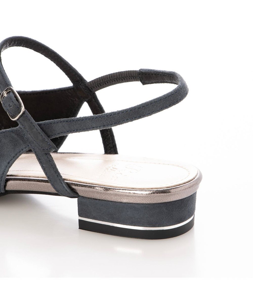 Riz raffinee バックストラップパンプス 