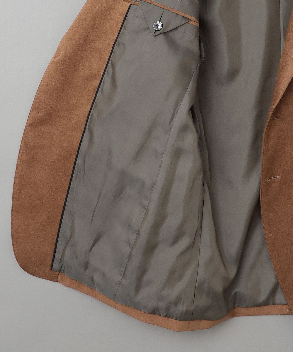 GOTAIRIKU 【イージーケア】ウルトラスエードサファリジャケット 