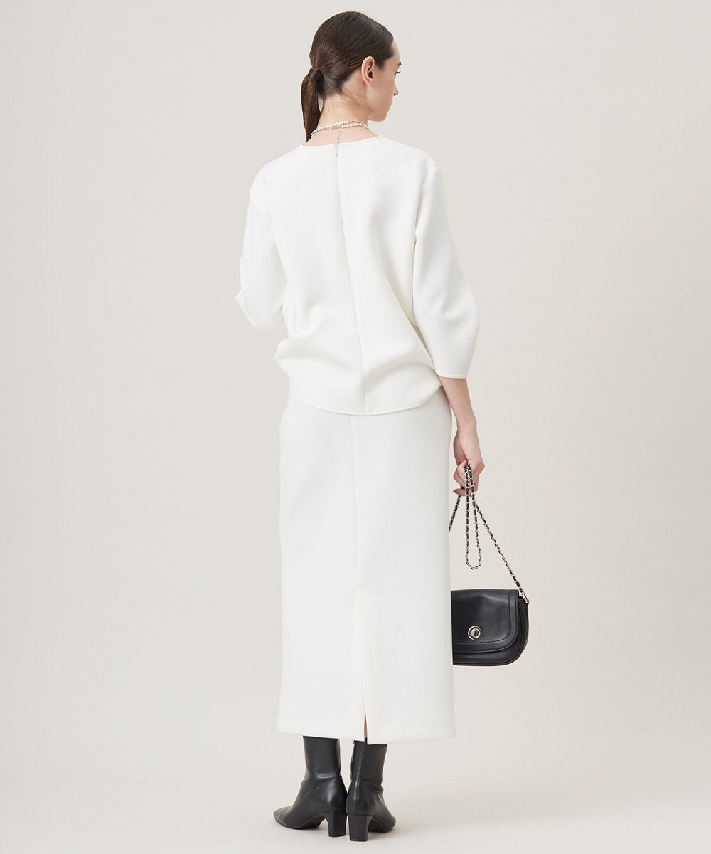 ICB 【洗える・WEB限定カラーあり】コンパクトダブルフェイス スカート 