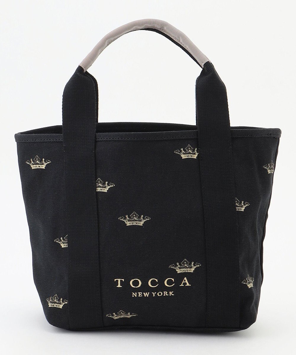 TOCCA CROWN DOTS CANVASTOTE トートバッグ 