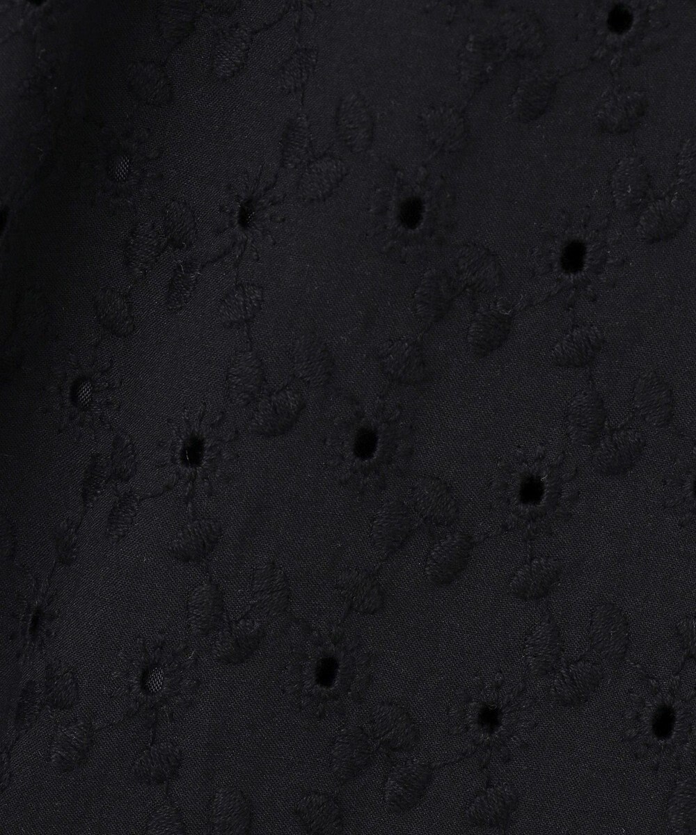 組曲 L エンブロイダリーレースフレアスリーブ ワンピース 