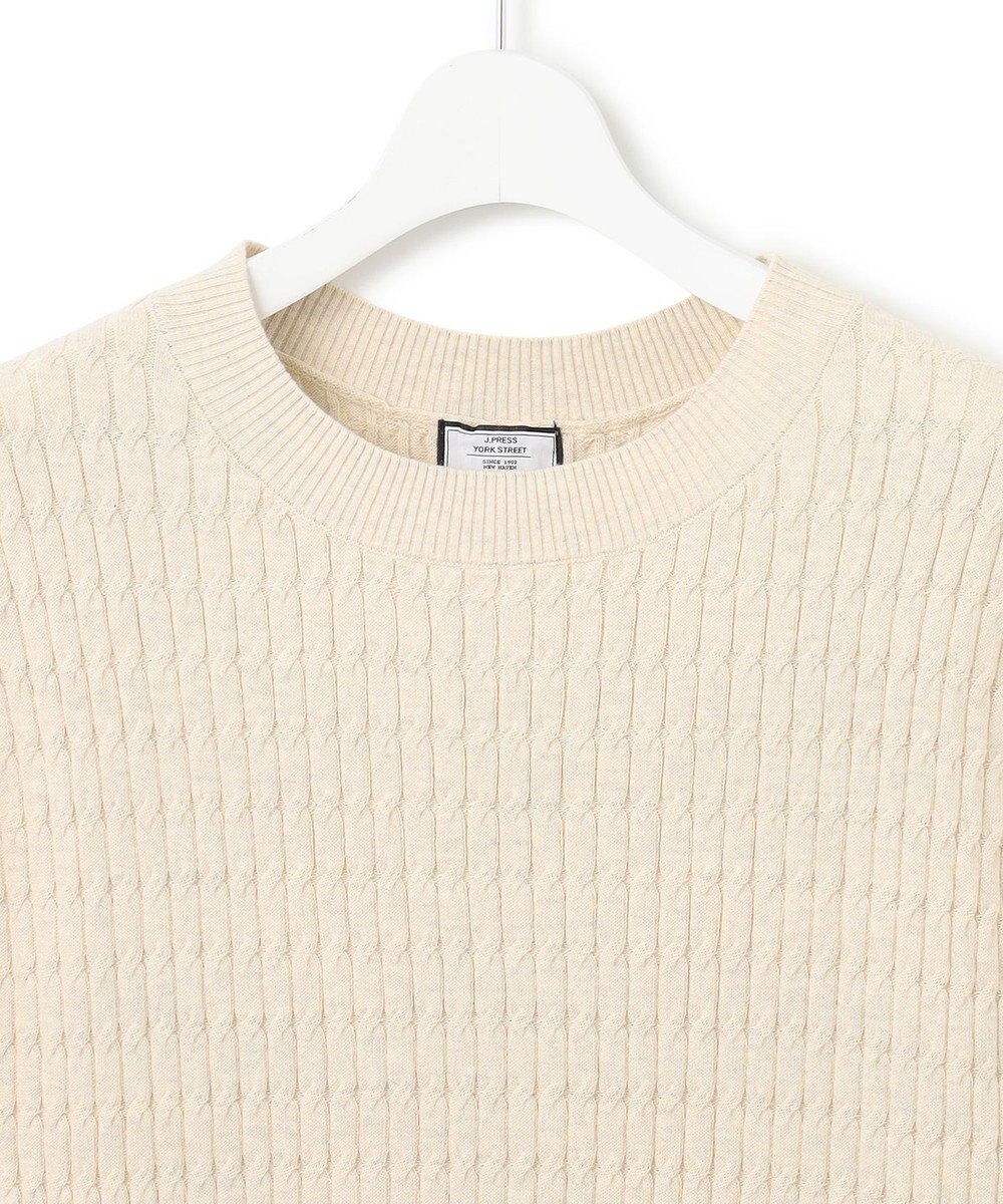 J.PRESS YORK STREET 【WOMEN】コットンケーブル ベスト 