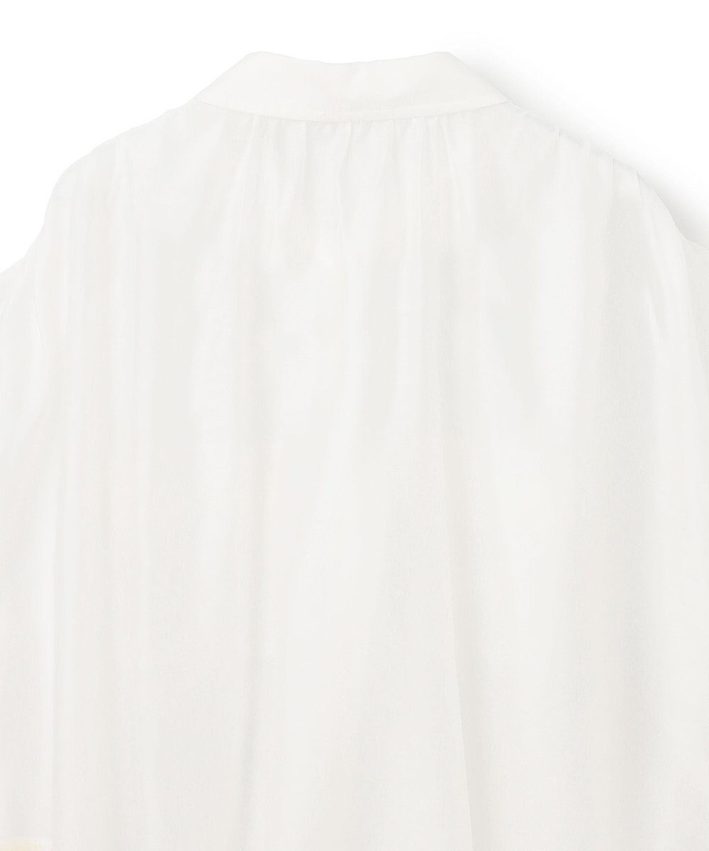 GRACE CONTINENTAL ギャザーシャツ 