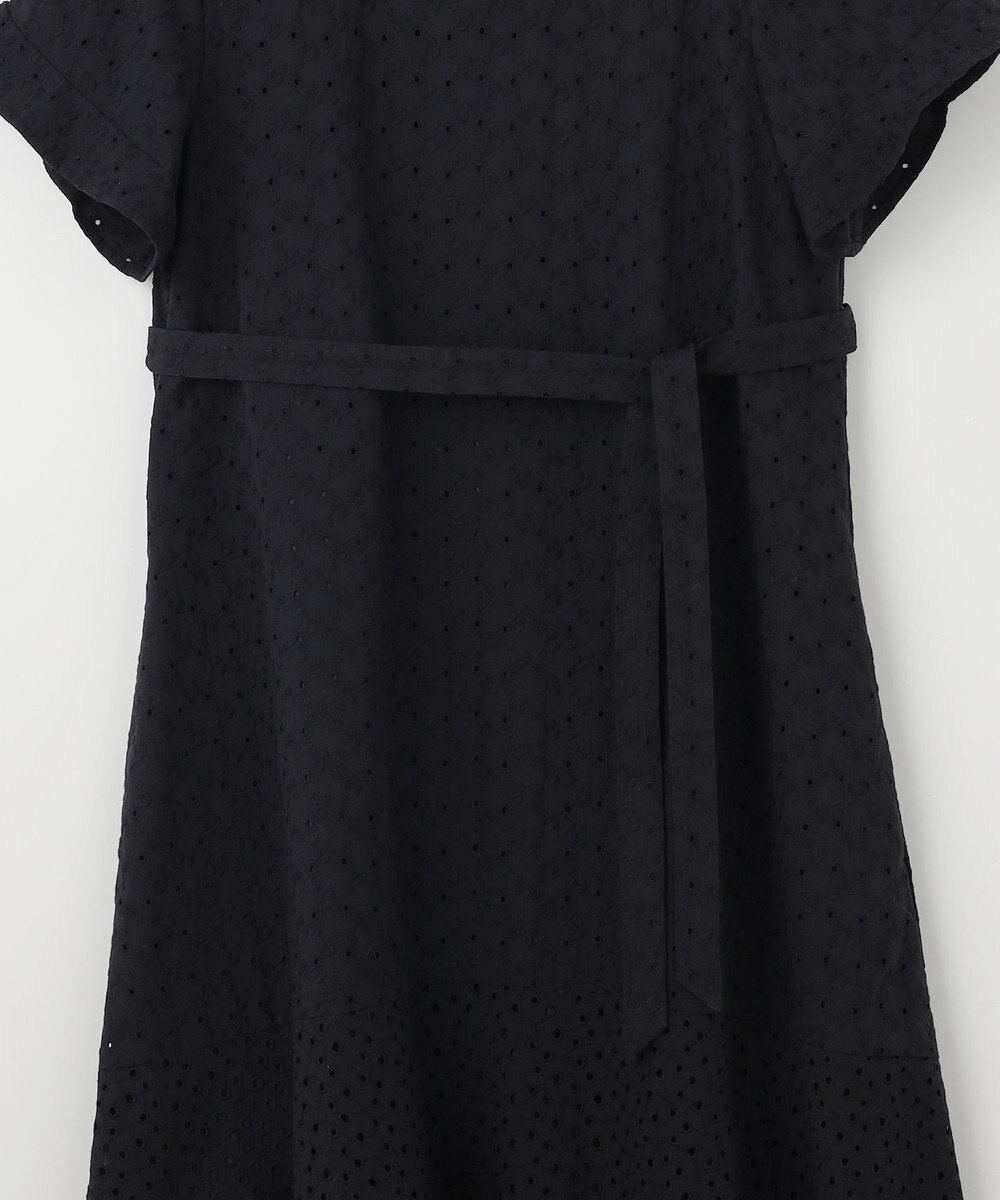 組曲 L エンブロイダリーレースフレアスリーブ ワンピース 