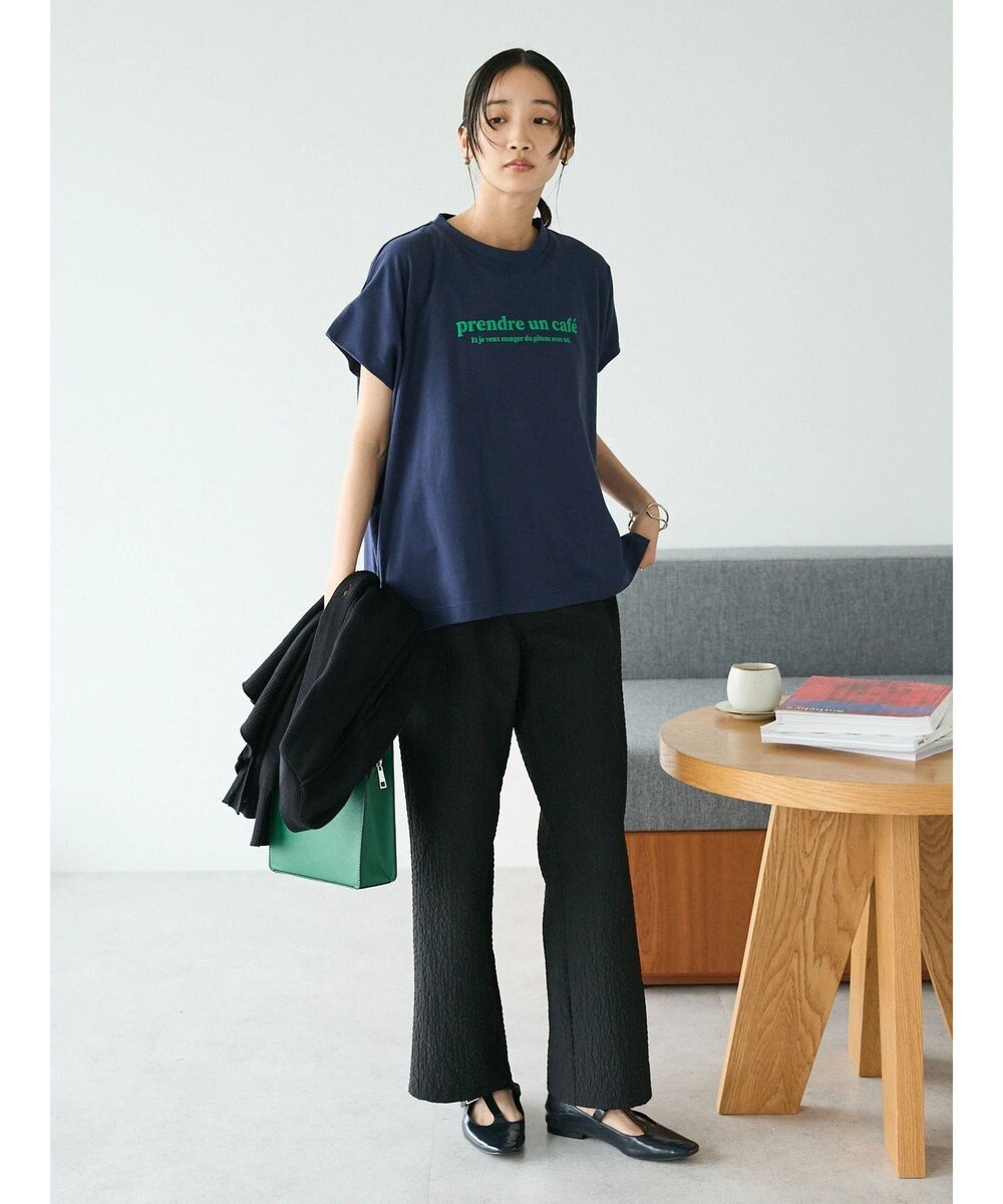 CRAFT STANDARD BOUTIQUE 発泡プリントロゴＴシャツ 