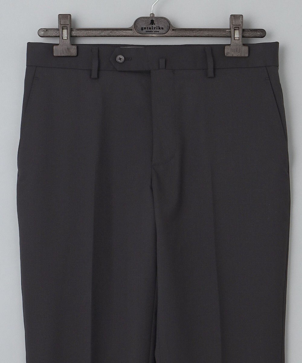 GOTAIRIKU リクルート/フレッシャー/成人式にもおすすめ【しわになりにくい/ストレッチ】ストレッチギャバジン スーツ_ブラック 