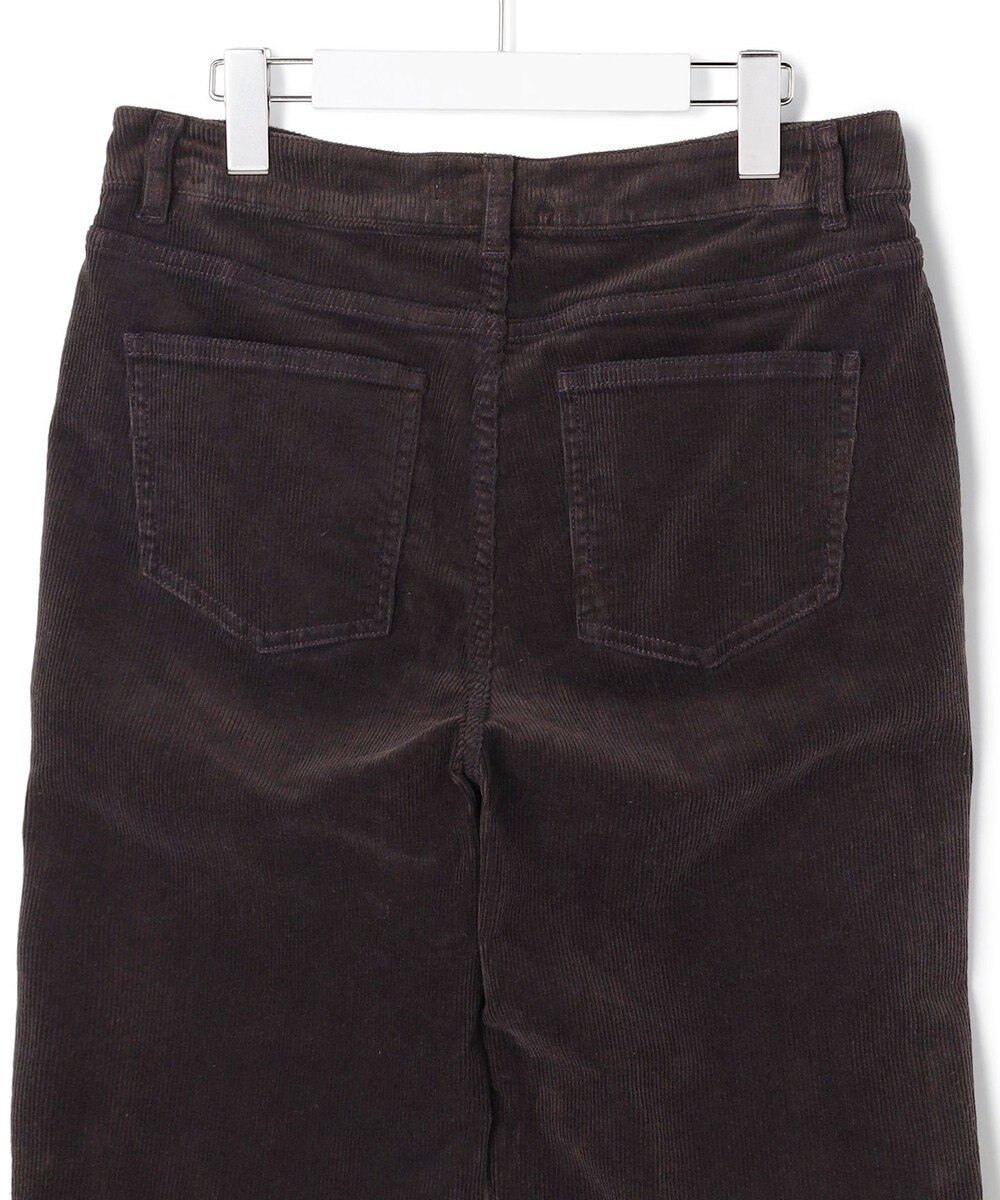 23区 【SLOW/一部店舗限定】コーデュロイ セミフレア パンツ 