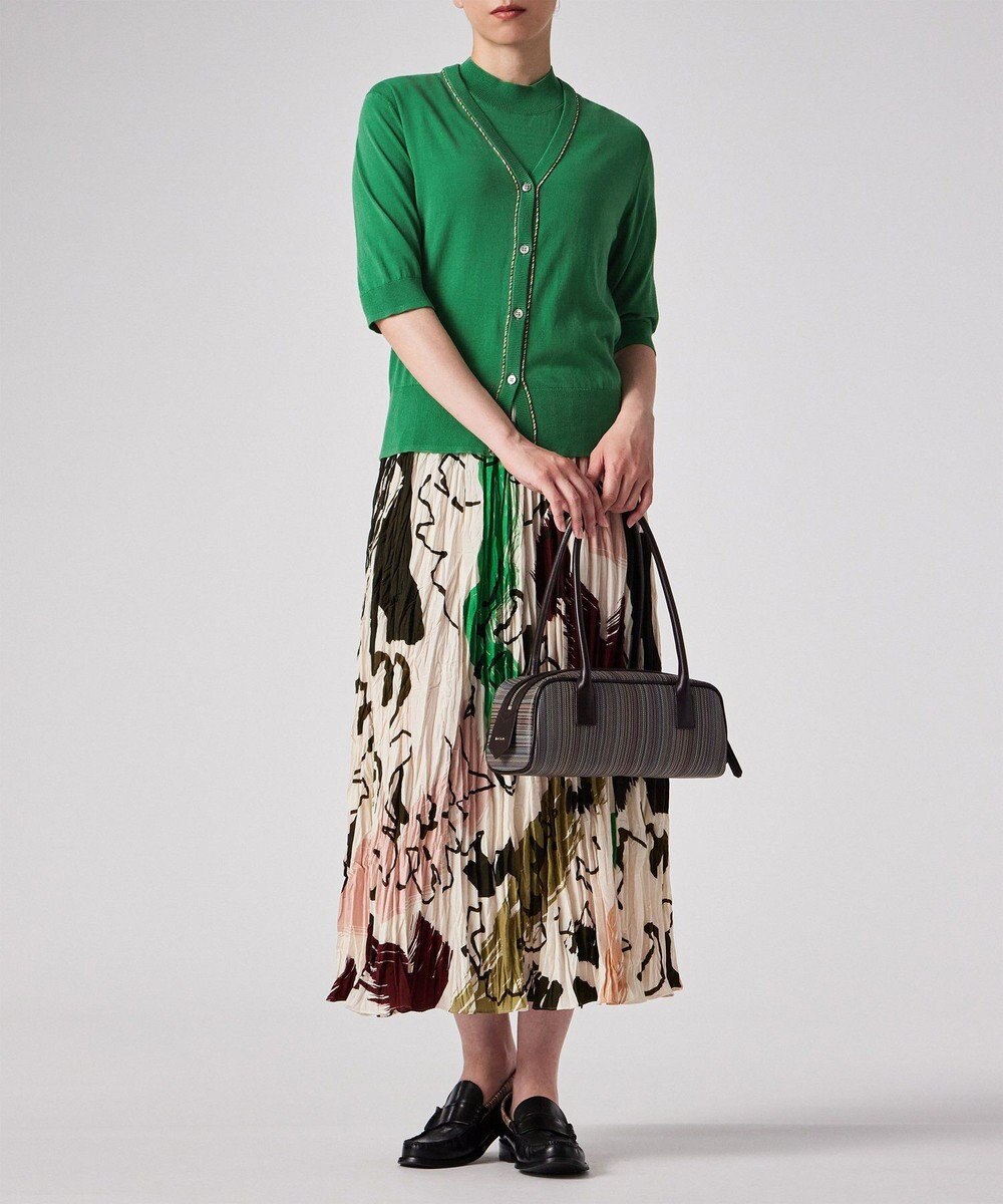 Paul Smith パイピングストライプ ノースリーブ ニット 