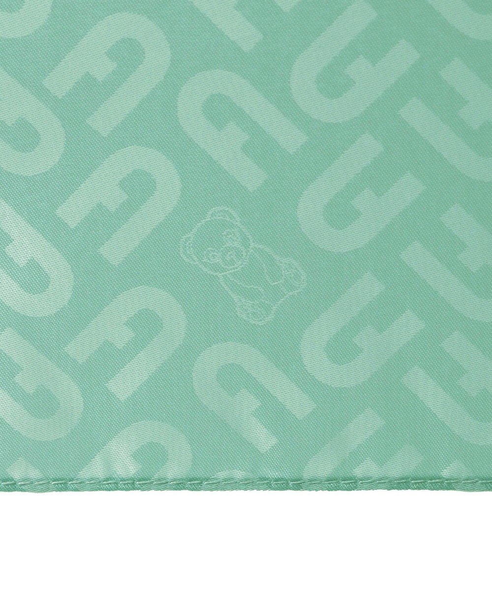 MOONBAT フルラ (FURLA) 折りたたみ傘 雨傘 ジャカード モノグラム ベア UV 軽量 