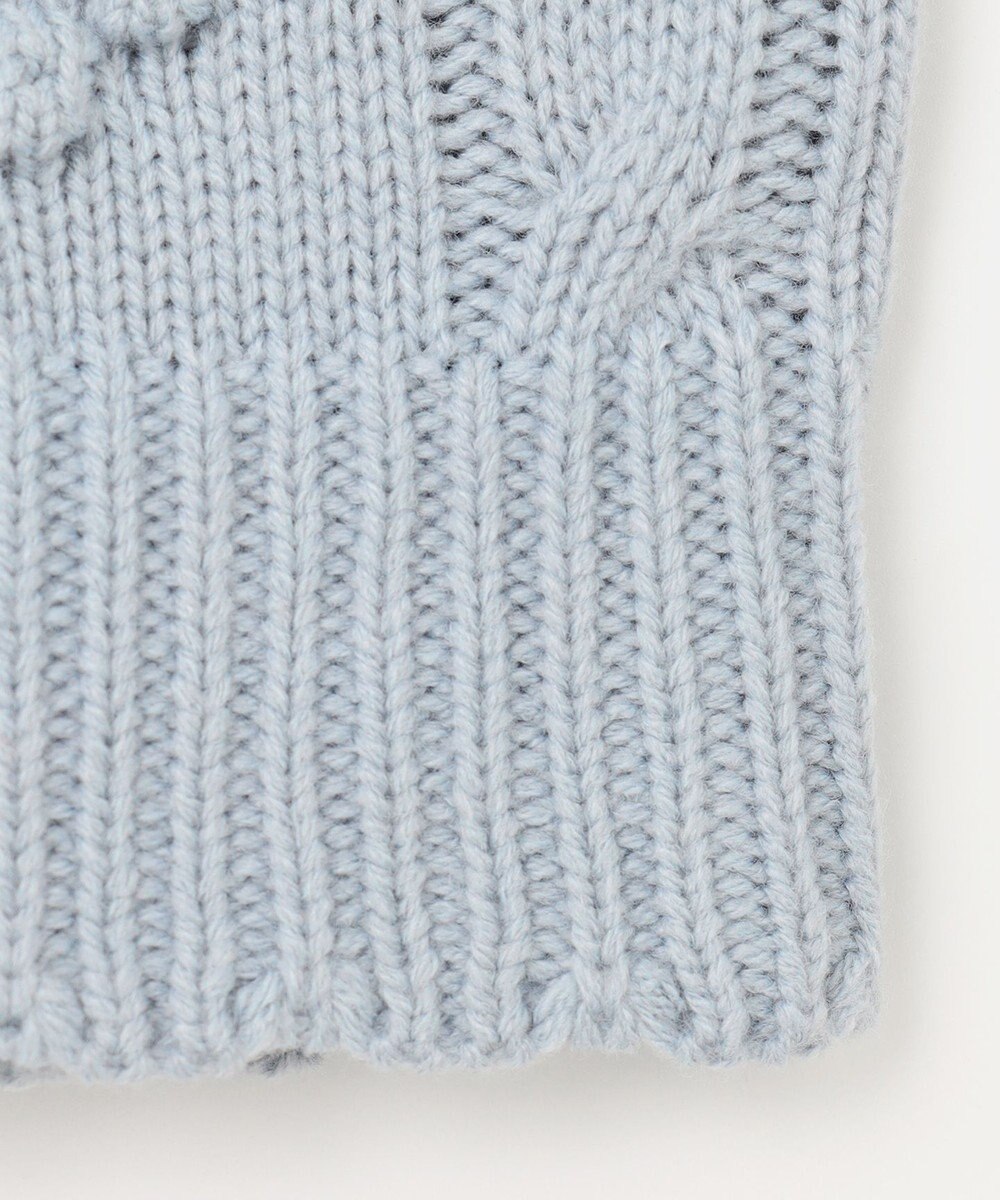 ANY KIDS ハート ニット カーディガン 