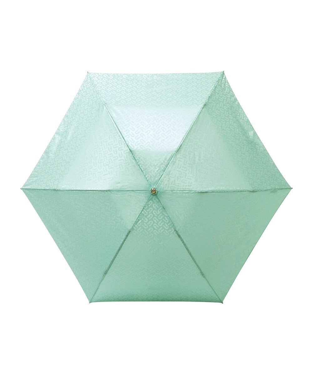 MOONBAT フルラ (FURLA) 折りたたみ傘 雨傘 ジャカード モノグラム ベア UV 軽量 