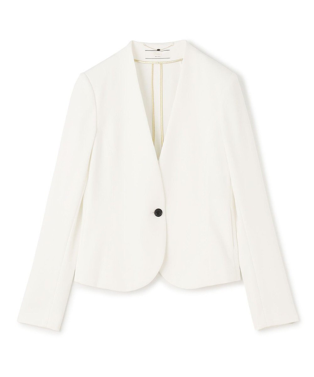 BEIGE， 【L-size】LUIZA / ノーカラージャケット 