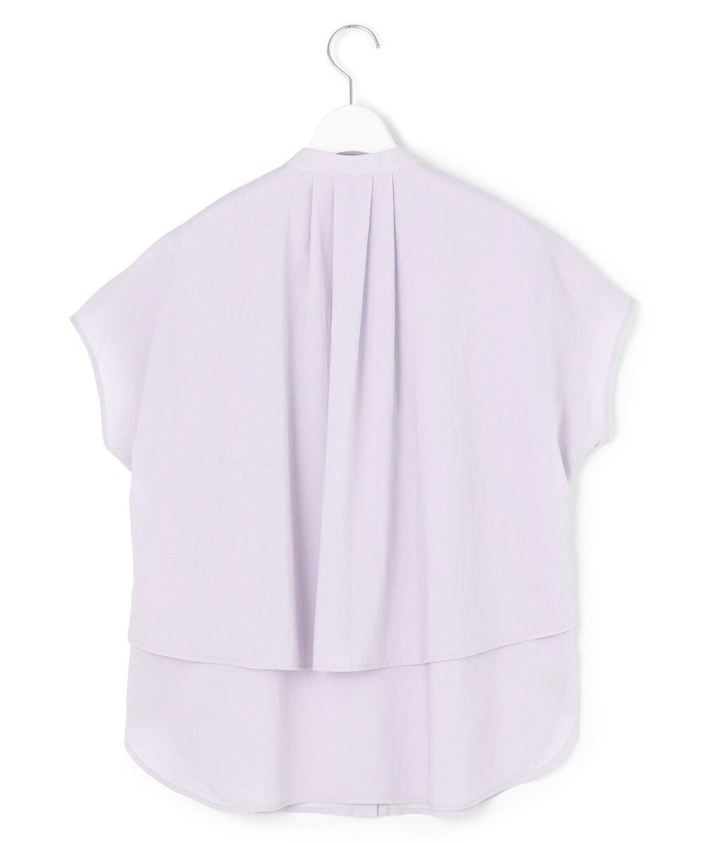 23区 L 【撥水加工/洗える】シアーナイロンツイル レイヤード ブラウス 