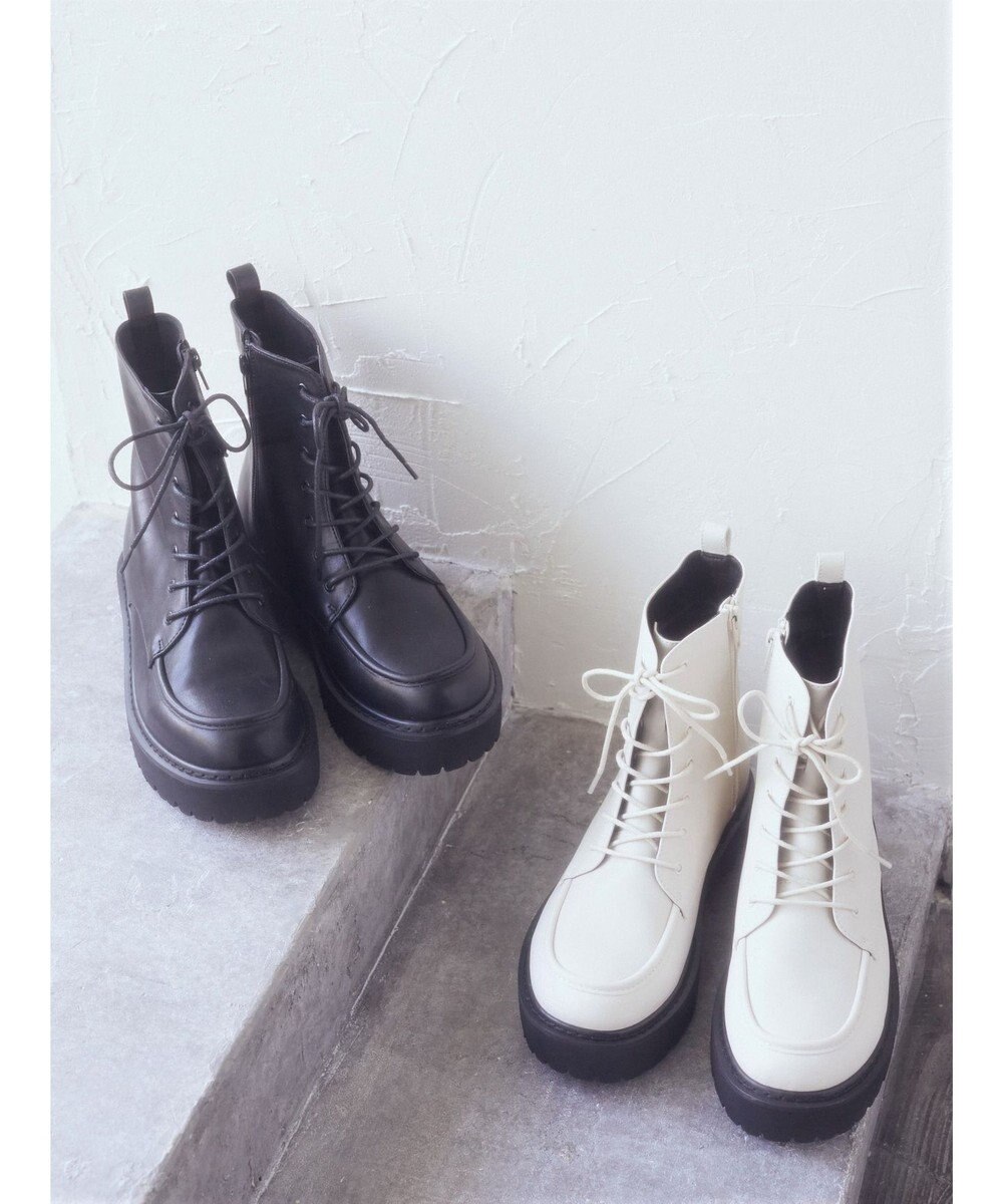 earth music&ecology ＯＲｉｅｎｔａｌ　ＴＲａｆｆｉｃ　レースアップブーツ 