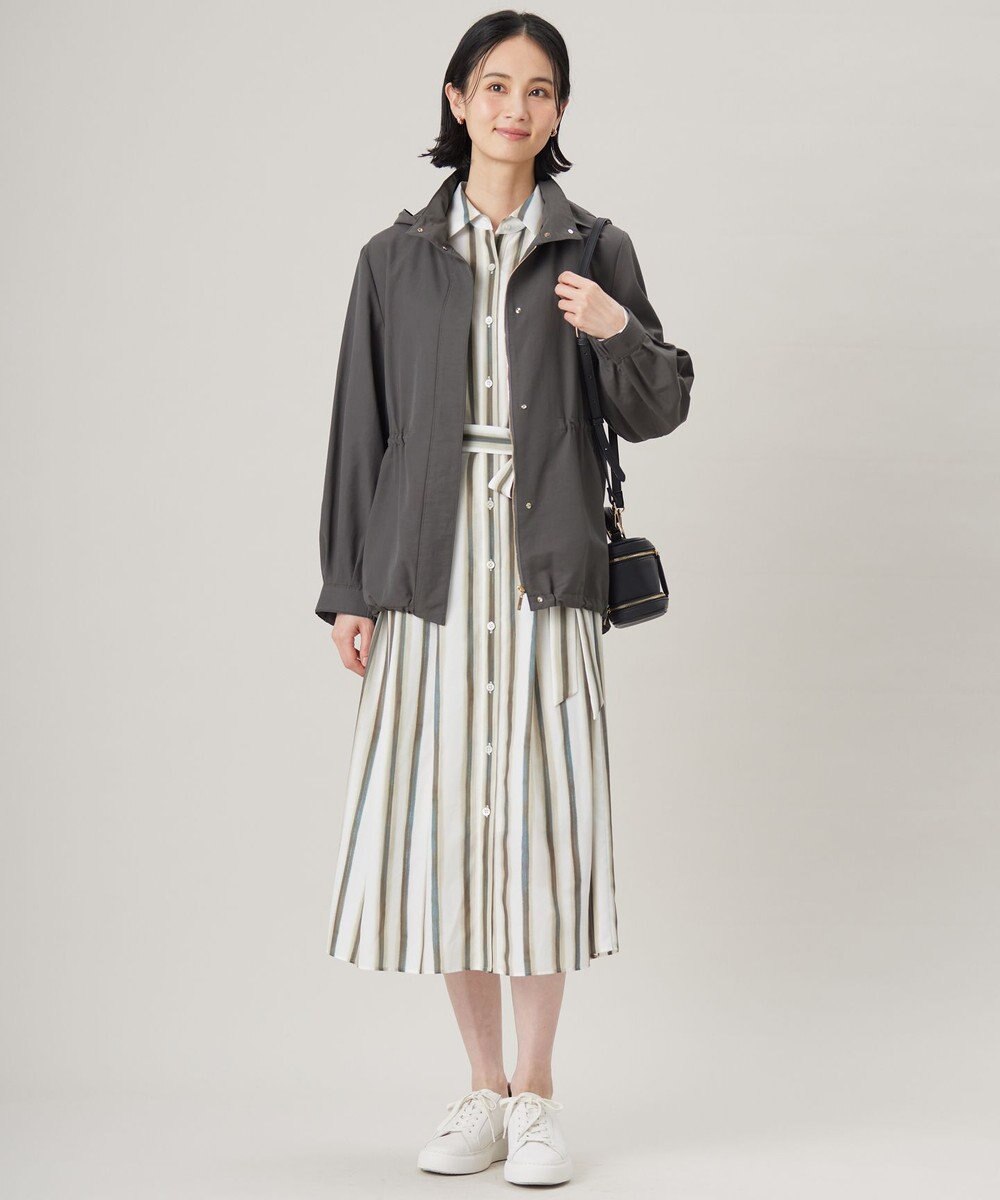 自由区 【カタログ掲載・撥水加工・洗える】コットンナイロンタッサー ブルゾン 