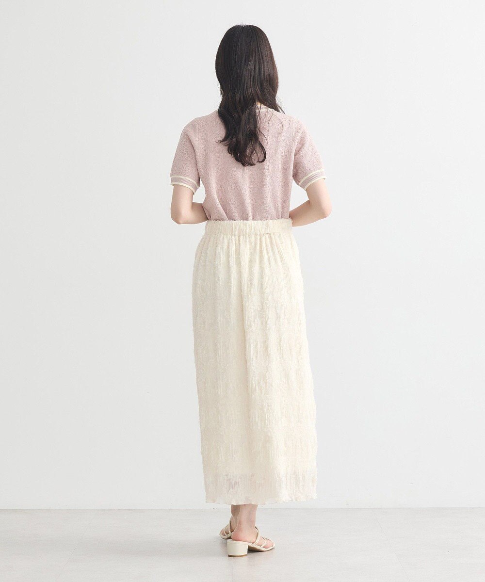 earth music&ecology マジョリカプリーツナロースカート 