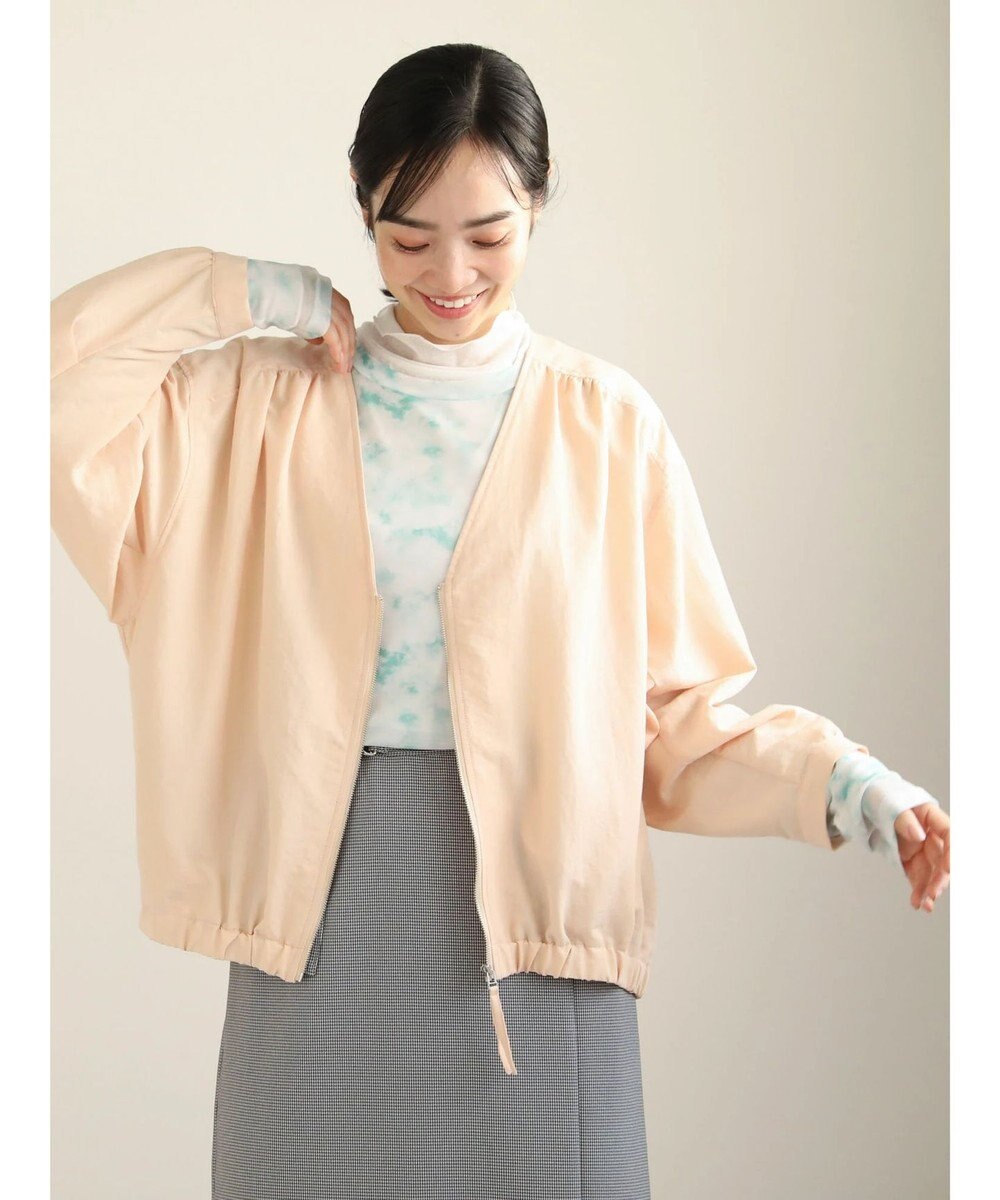 Green Parks イージーケア　Ｖネックブルゾン 