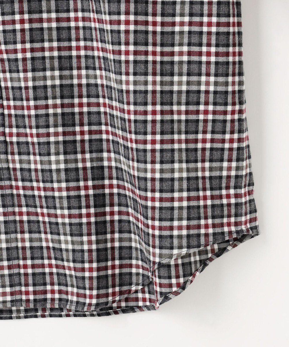 JOSEPH ABBOUD 【ネルシャツ/暖かい】ファインブラッシュド ネル チェック シャツ 