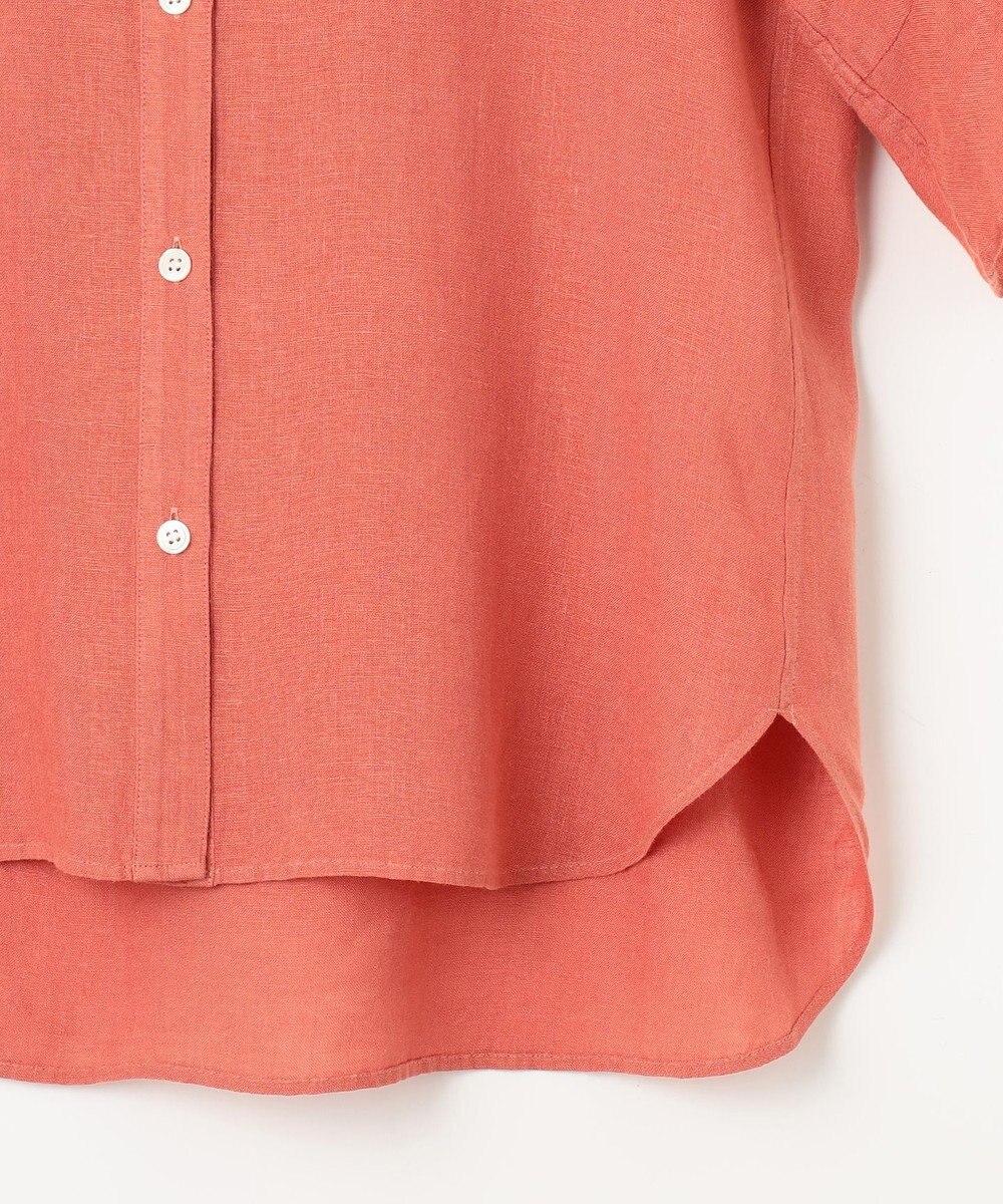 23区 【洗える】LIBECOリネン デザインスリーブ ブラウス 