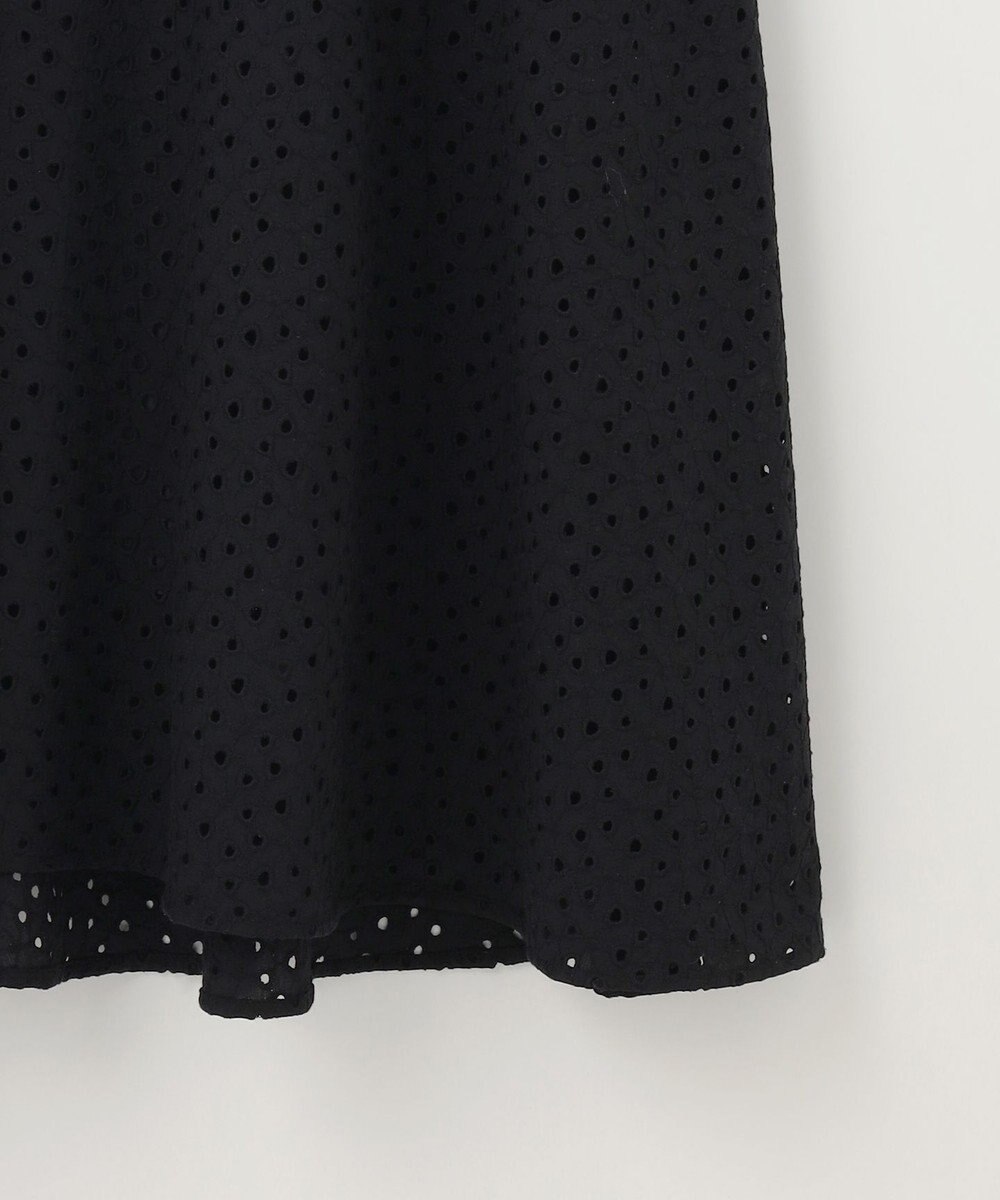 組曲 L エンブロイダリーレースフレアスリーブ ワンピース 