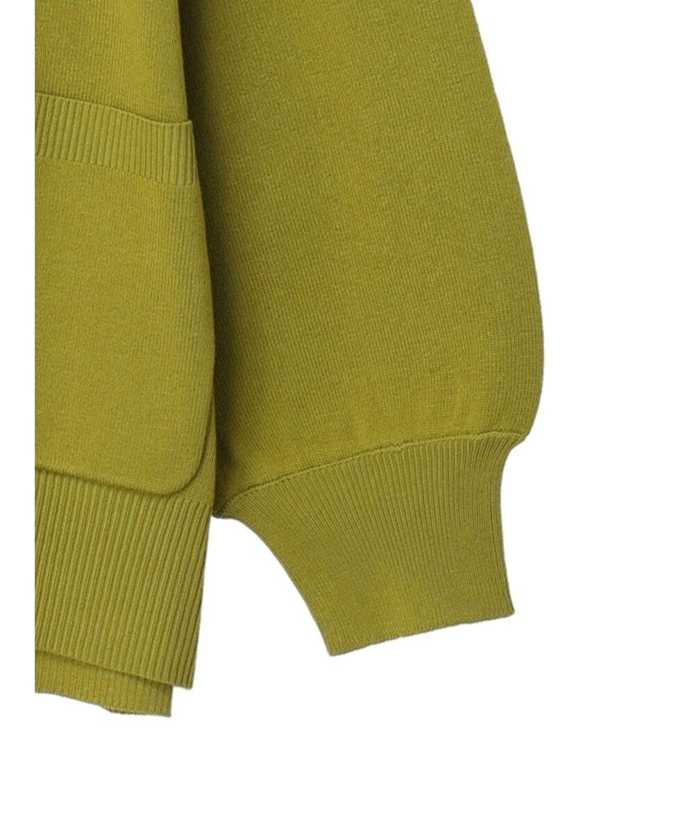 earth music&ecology クルーネックミドル丈カーディガン 