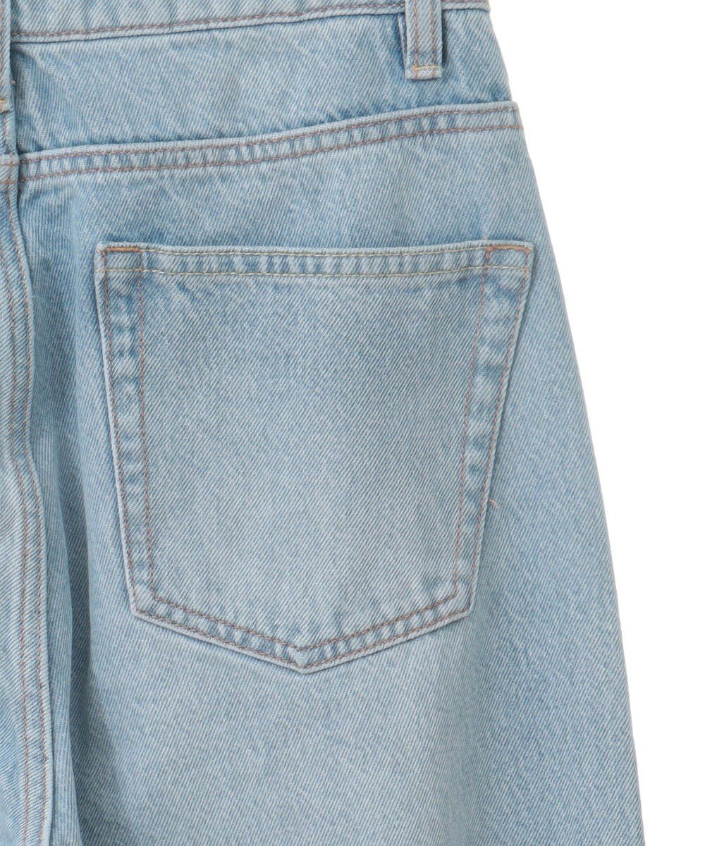 earth music&ecology セルフカットワイドデニムパンツ 