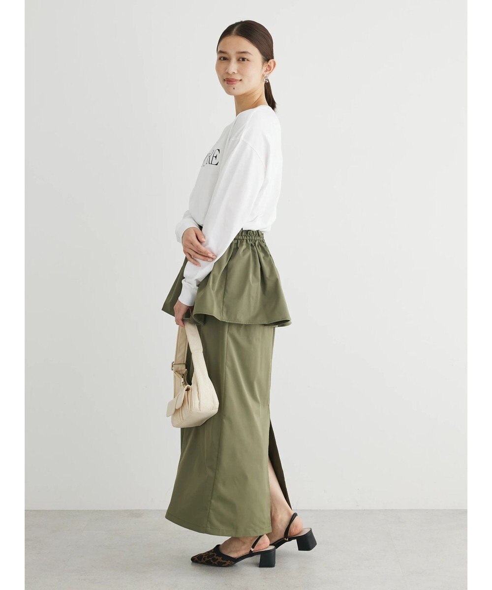 Green Parks ・ＳＵＧＡＲ　ＳＰＯＯＮ　３ｗａｙペプラムスカート 