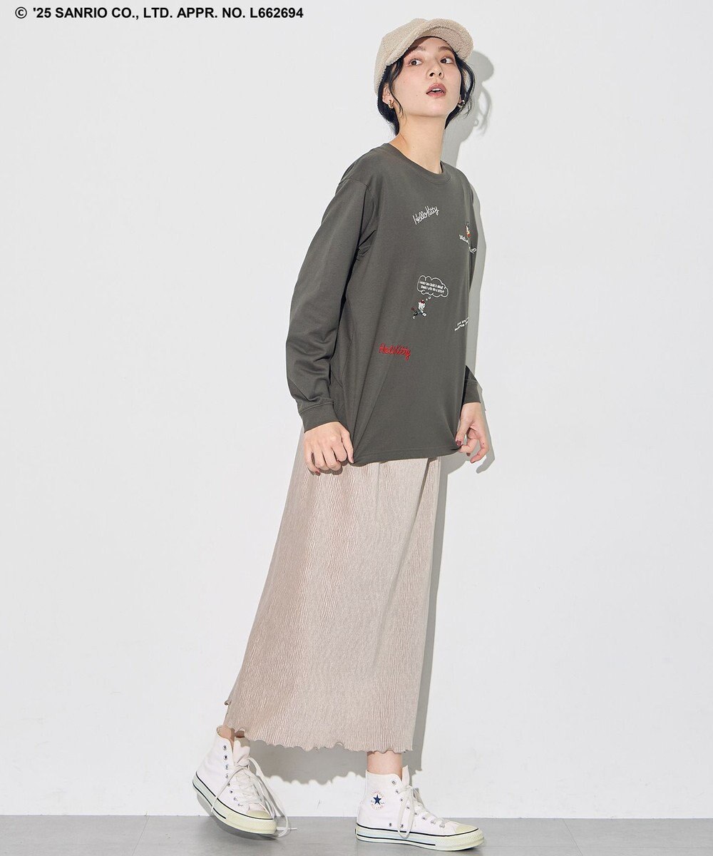 ANY 【ハローキティ×ANY】ロゴTシャツ 