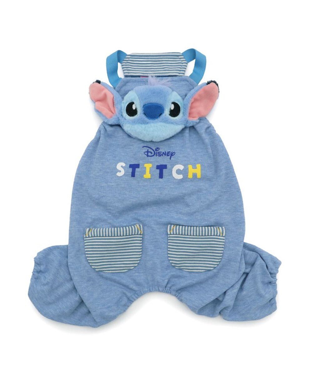 PET PARADISE ディズニー スティッチ 顔 ロンパース 《水色》小型犬 