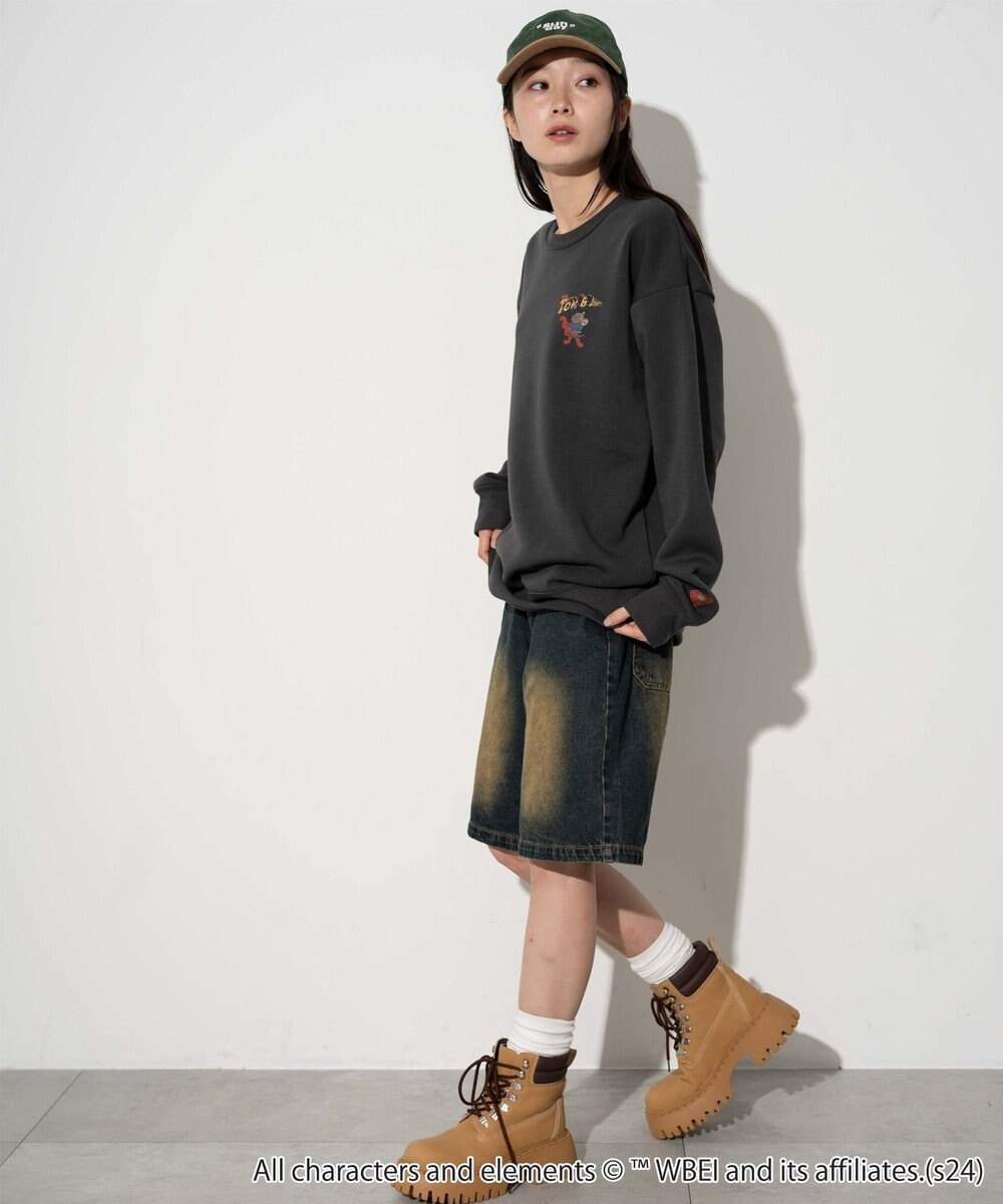 WEGO 【ユニセックス着用ITEM】TOMandJERRYグラフィックプルオーバー 