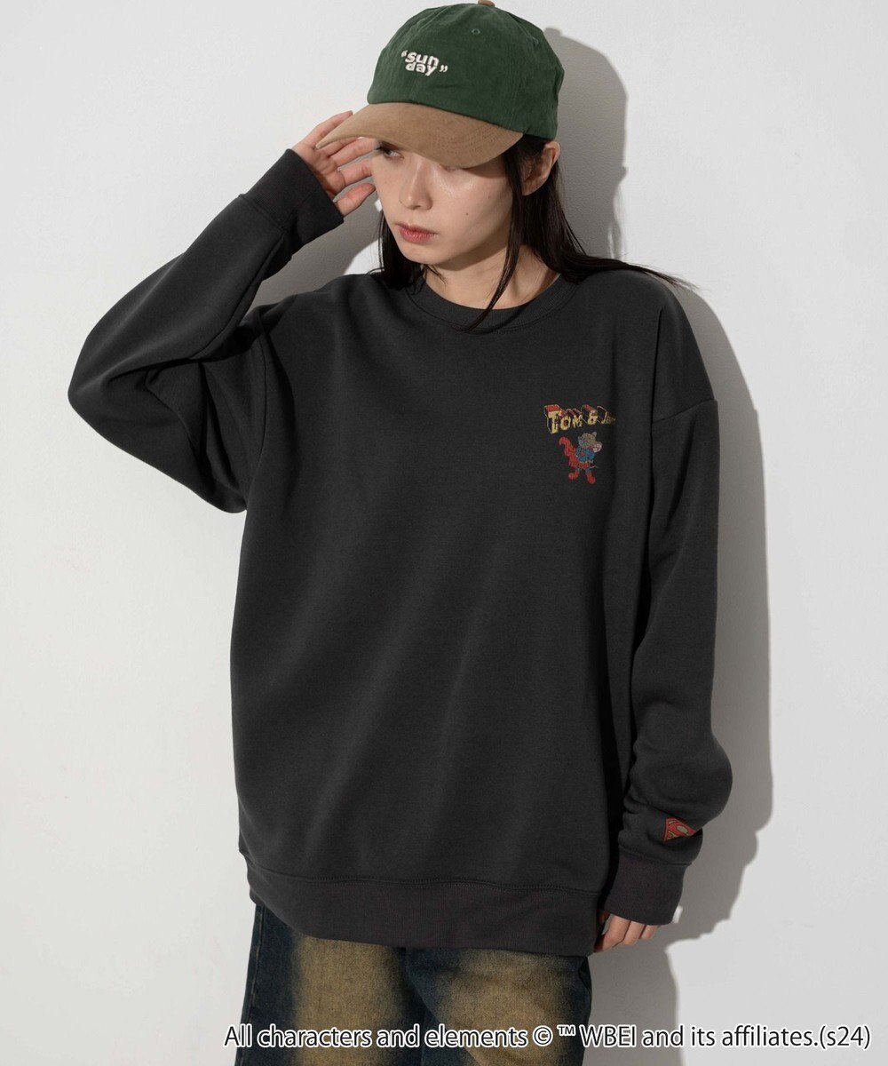 WEGO 【ユニセックス着用ITEM】TOMandJERRYグラフィックプルオーバー 
