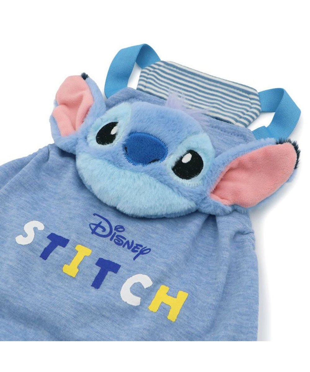 PET PARADISE ディズニー スティッチ 顔 ロンパース 《水色》小型犬 