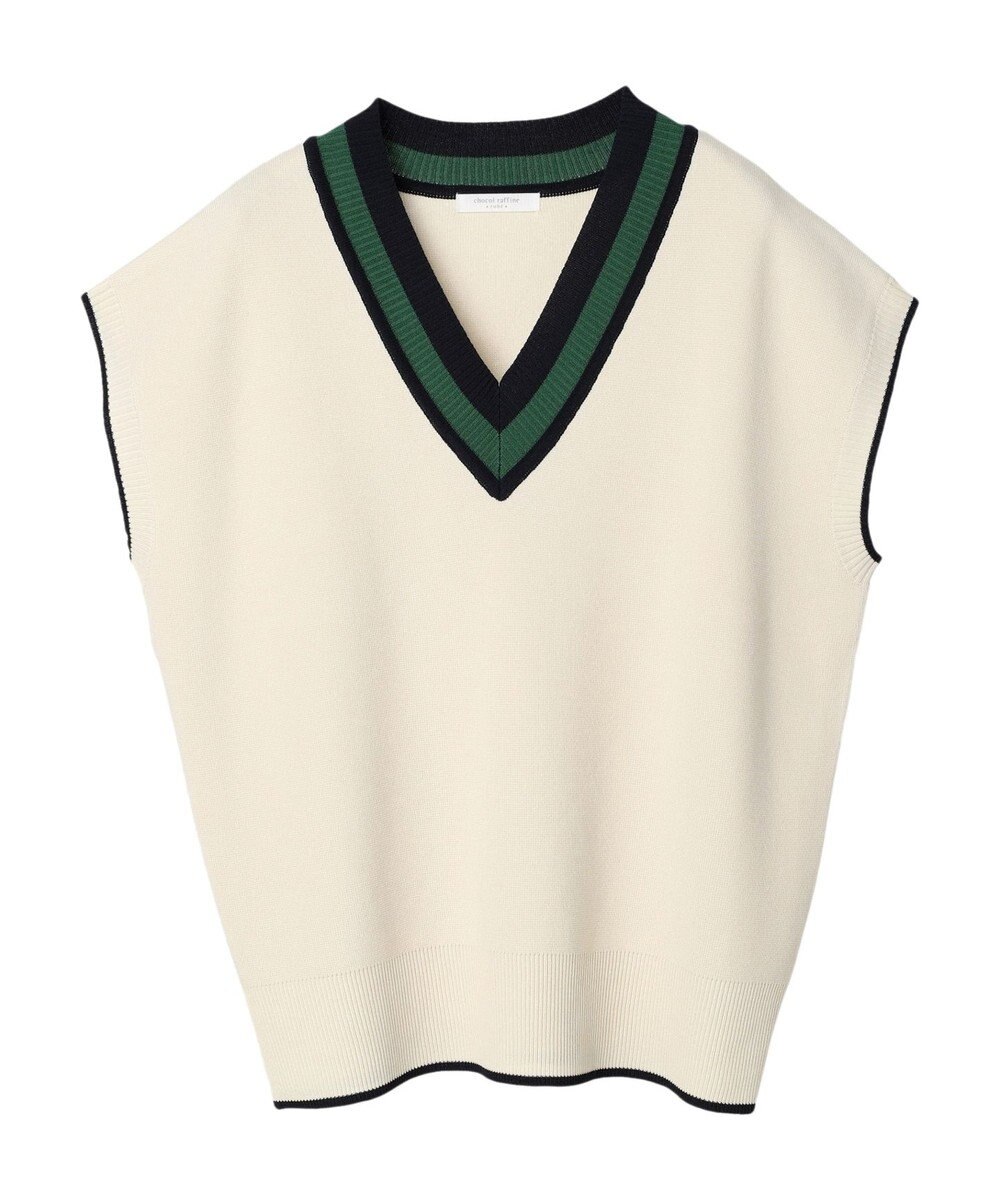 Green Parks チルデンニットベスト 